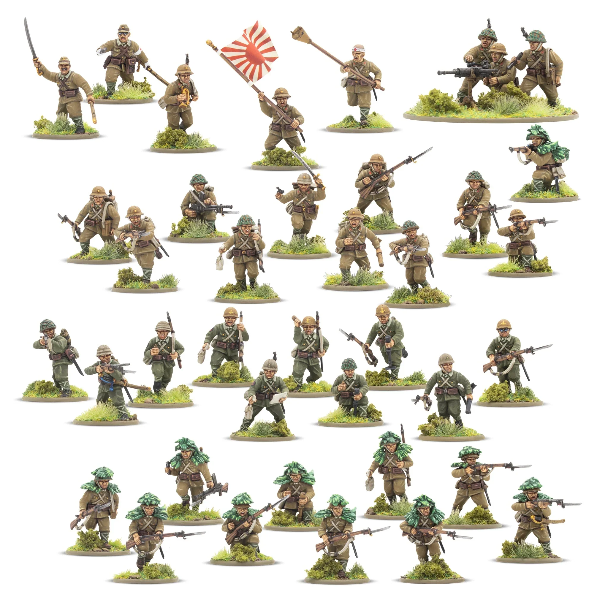 Bolt Action - Imperial Japan - Japanese Infantry Platoon - Image 2