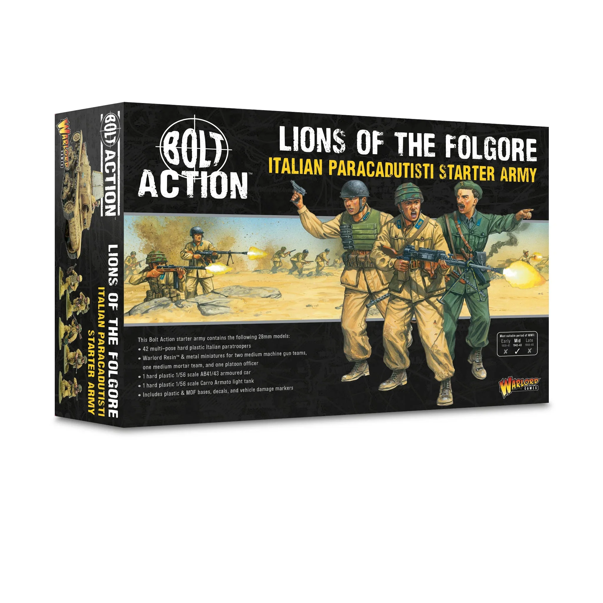 Bolt Action - Italy - Lions of the Folgore