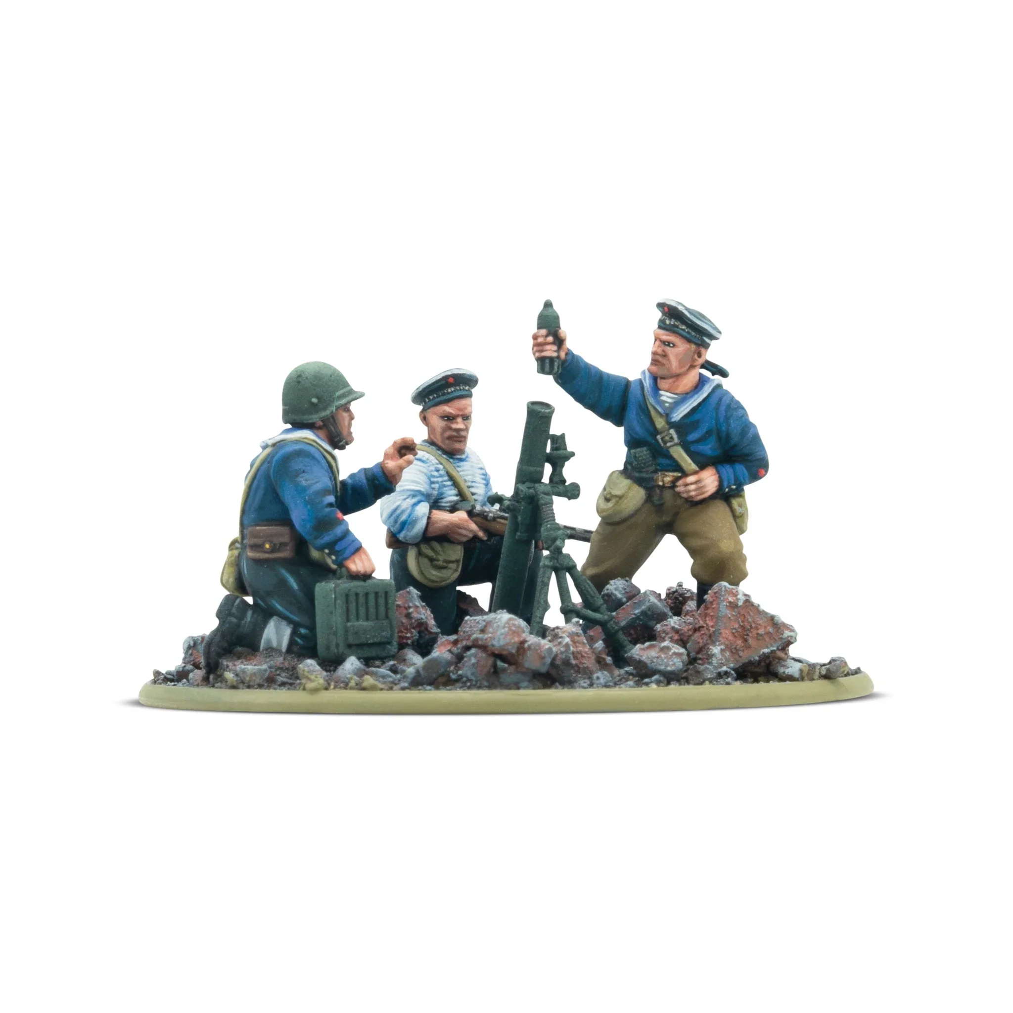 Bolt Action - Soviet Union - Soviet Naval Brigade Medium Mortar Team [403214014] (Pre-Order)