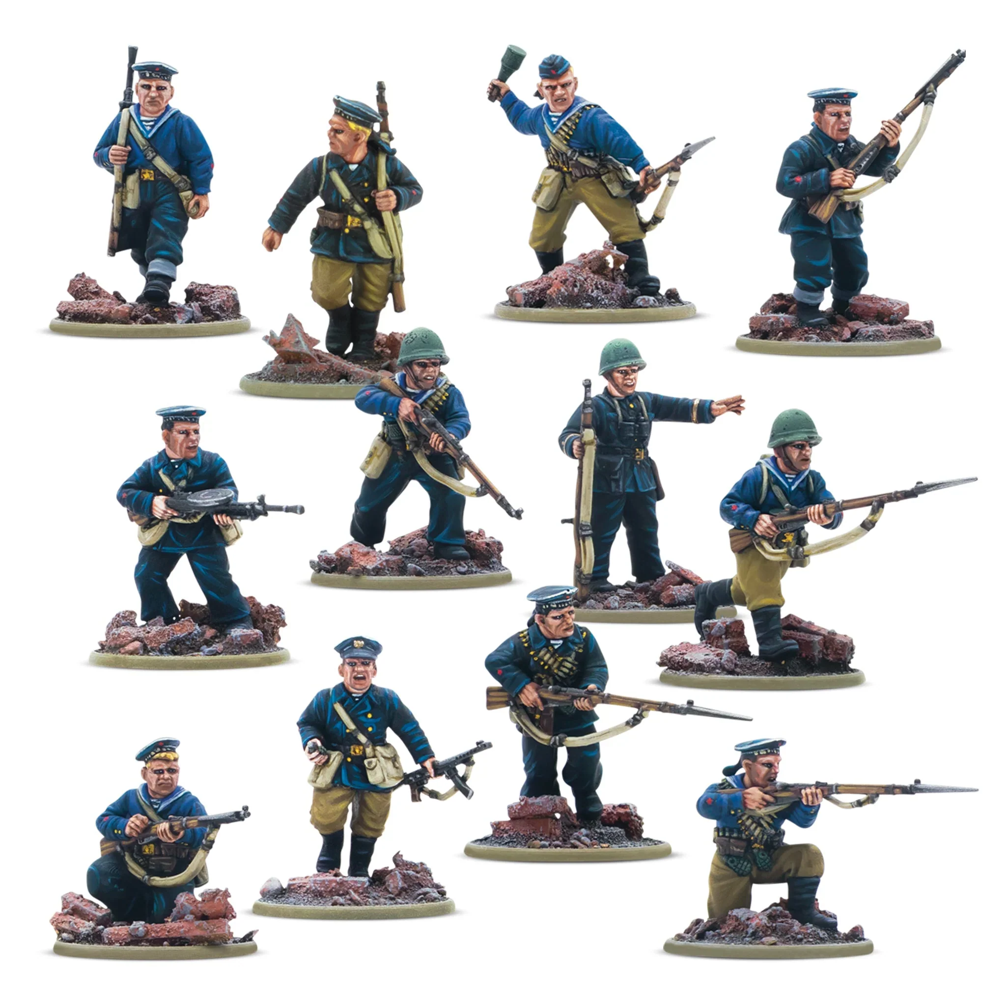 Bolt Action - Soviet Union - Soviet Naval Brigade Squad (2026) [402414006] - Image 2