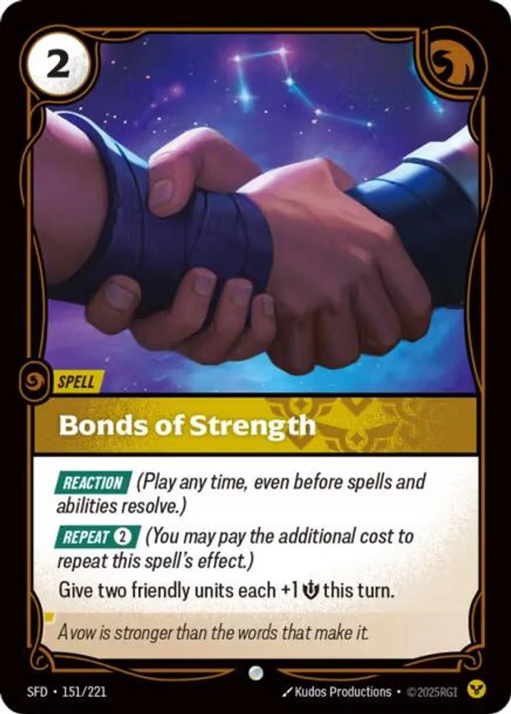 Bonds of Strength - 151/221 - Common