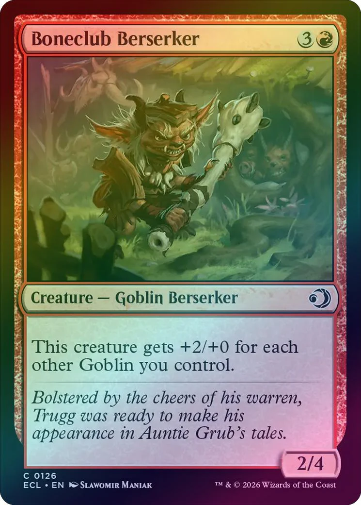 Boneclub Berserker (Foil) (ECL)