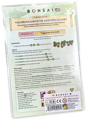 Bonsai: Vigorous Growth and Specialists
