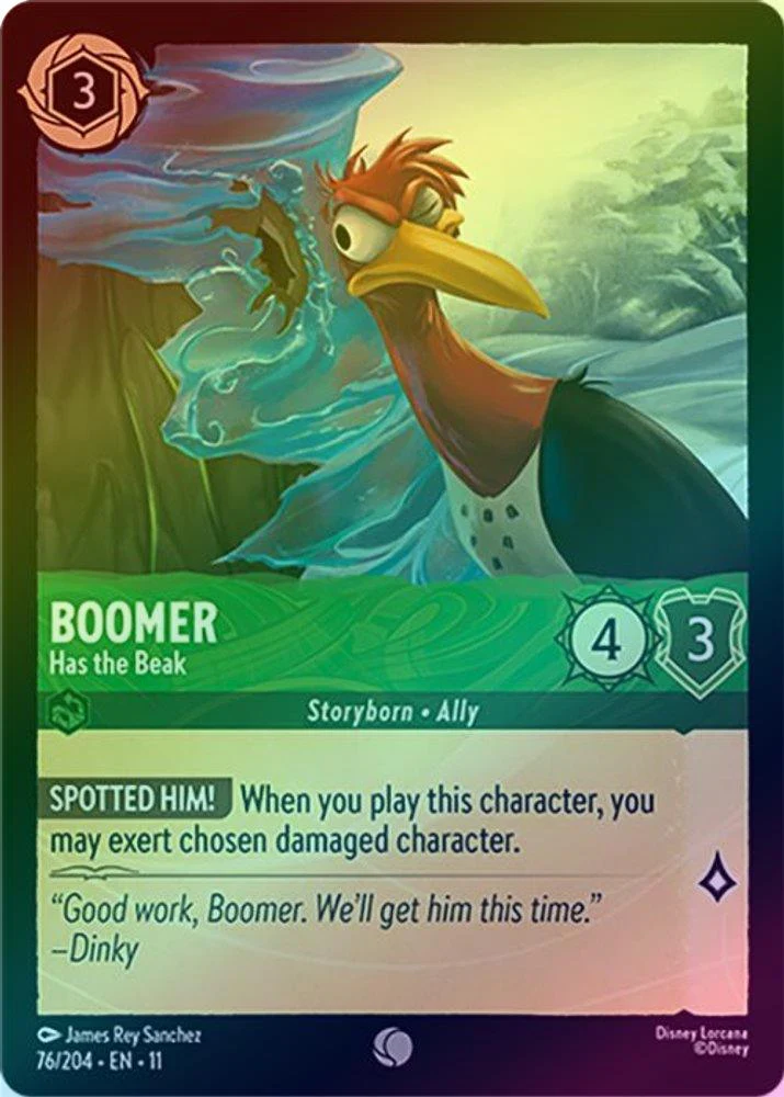 Boomer (Has the Beak) - 76/204 - Common (Foil)