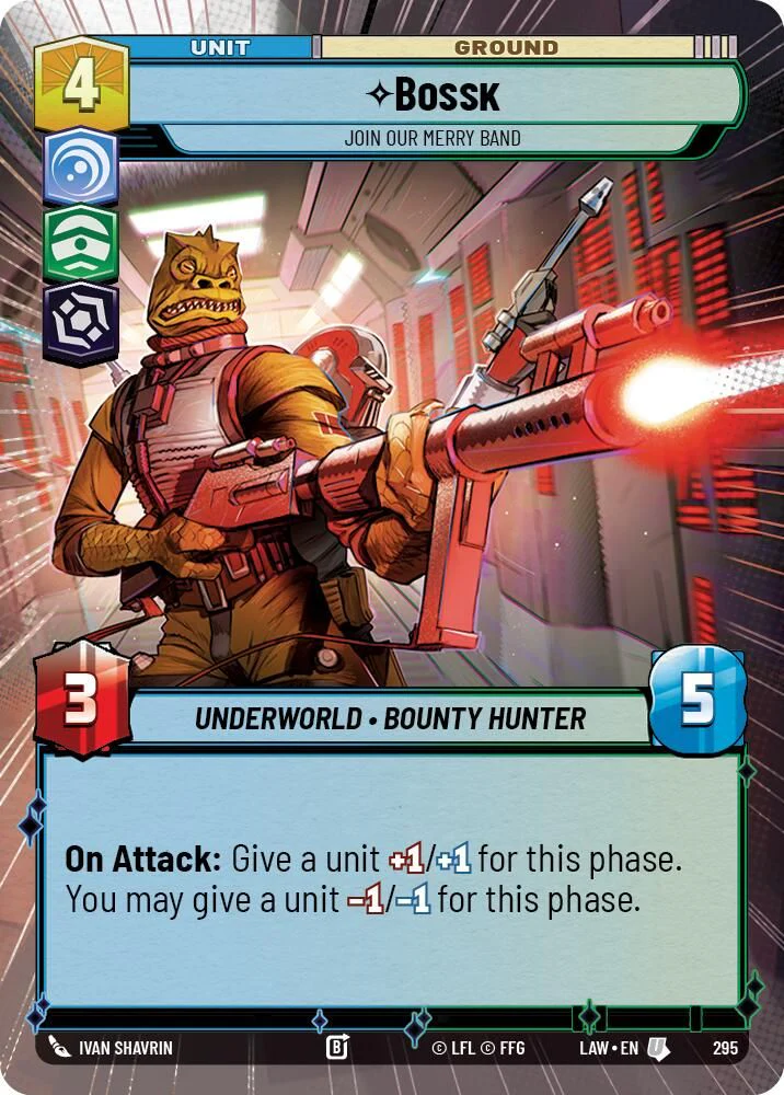 Bossk - Join Our Merry Band (Hyperspace) - 295 - Uncommon
