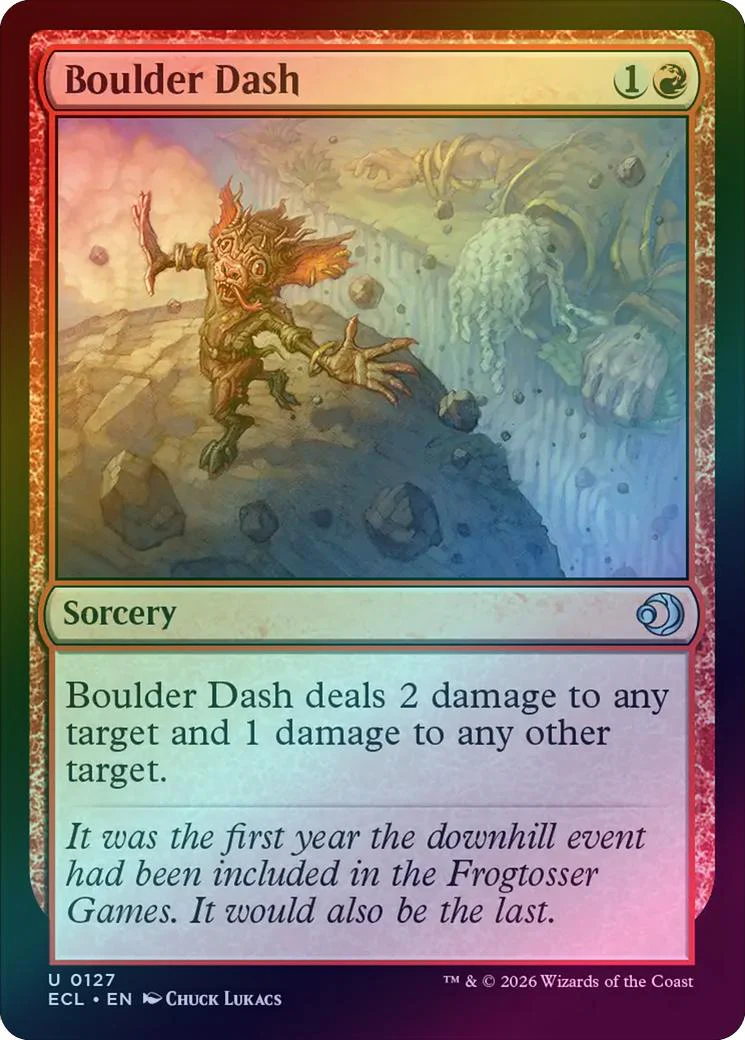 Boulder Dash (Foil) (ECL)