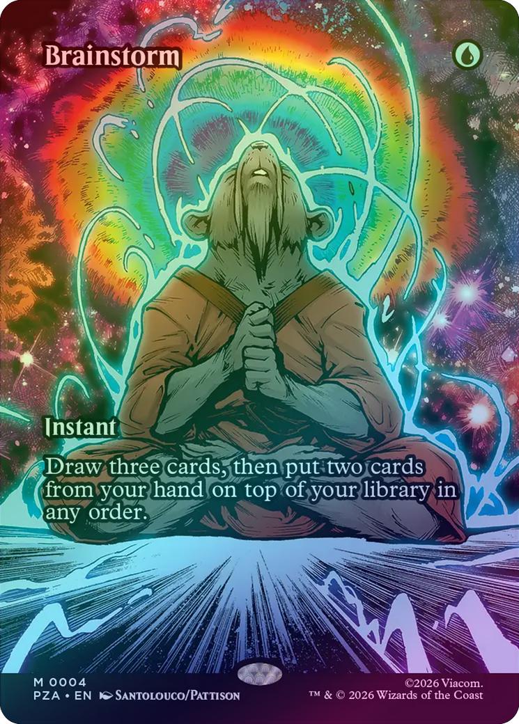 Brainstorm - Borderless (Foil) (PZA)