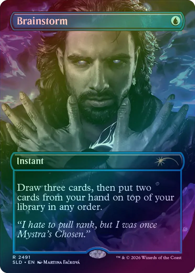 Brainstorm - D&D: Gale's Ambition (Foil) (SLD)