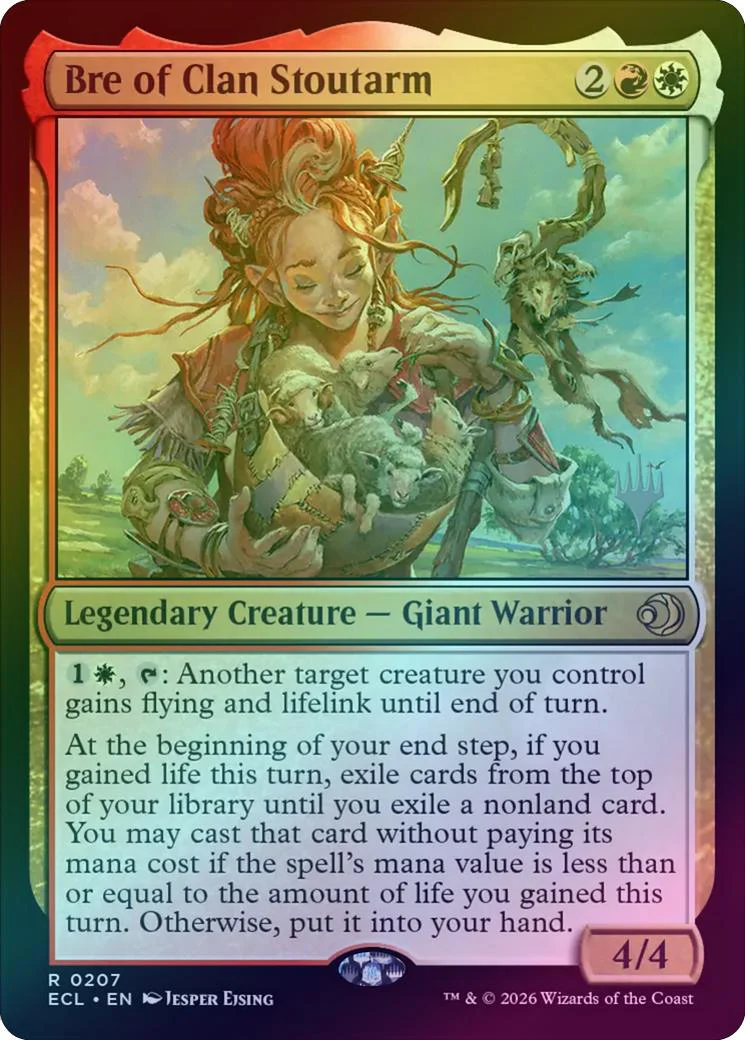 Bre of Clan Stoutarm - Promo Pack (Foil) (PECL)