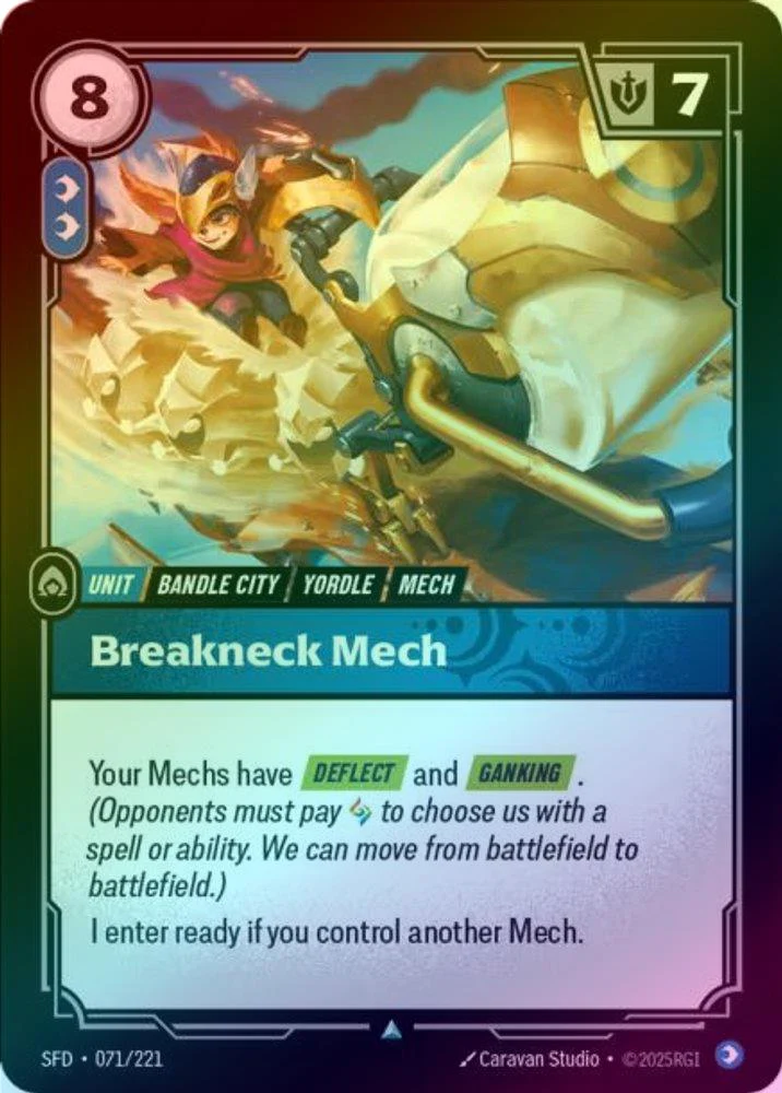 Breakneck Mech - 071/221 - Uncommon (Foil)