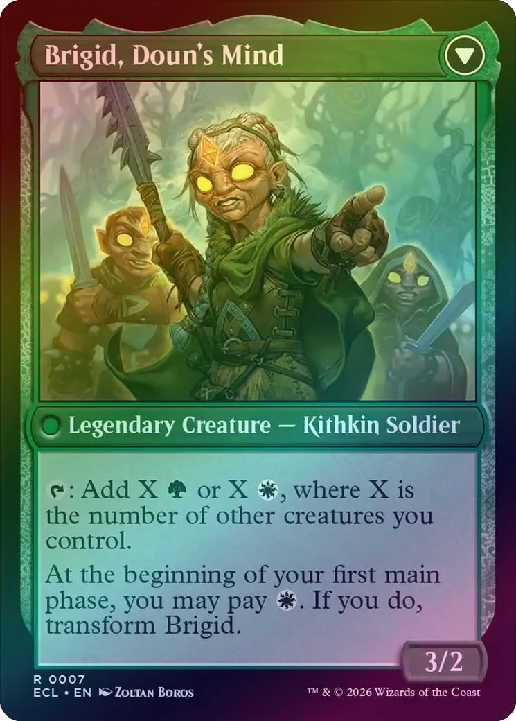 Brigid, Clachan's Heart // Brigid, Doun's Mind - Promo Pack (Foil) (PECL) - Image 2
