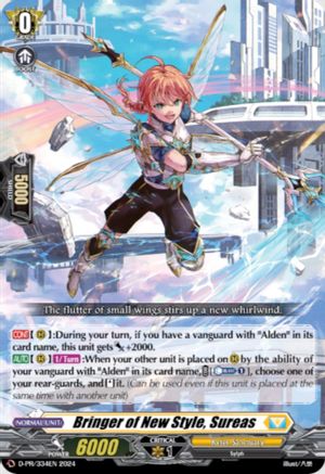 Bringer of New Style, Sureas - D-PR/334EN - Promo
