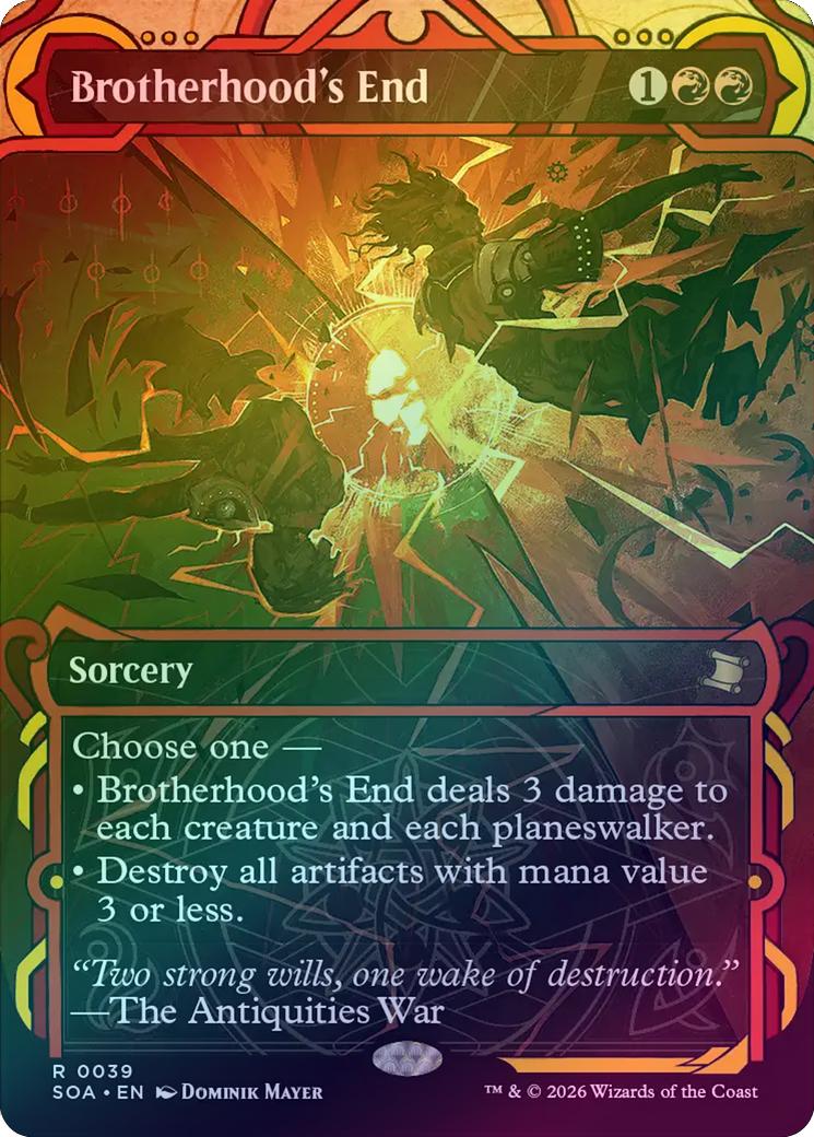 Brotherhood's End (Foil) (SOA)