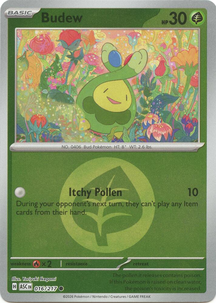 Budew (Energy Symbol Pattern) - 016/217 - Common