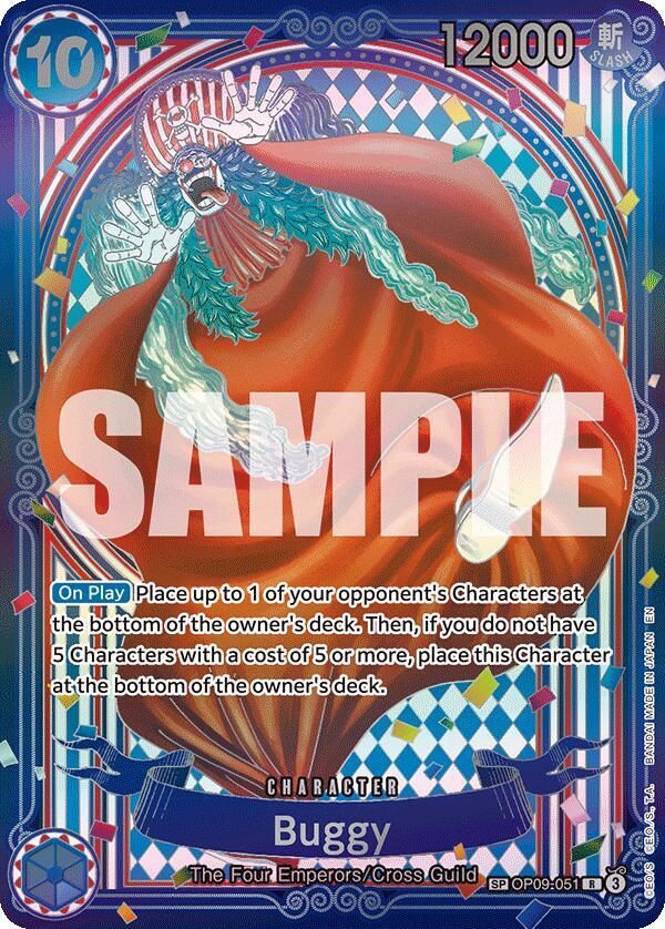 Buggy - OP09-051 (OP14-EB04 Special) (Silver) - OP09-051 - Rare