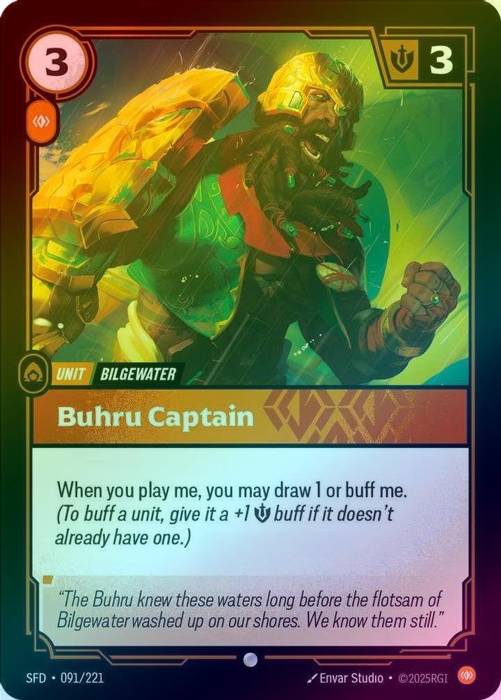 Buhru Captain - 091/221 - Common (Foil)