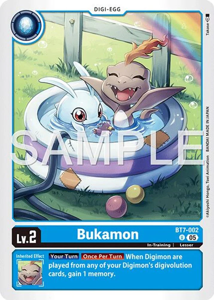 Bukamon (Block 5 Reprint) - BT7-002 - Uncommon