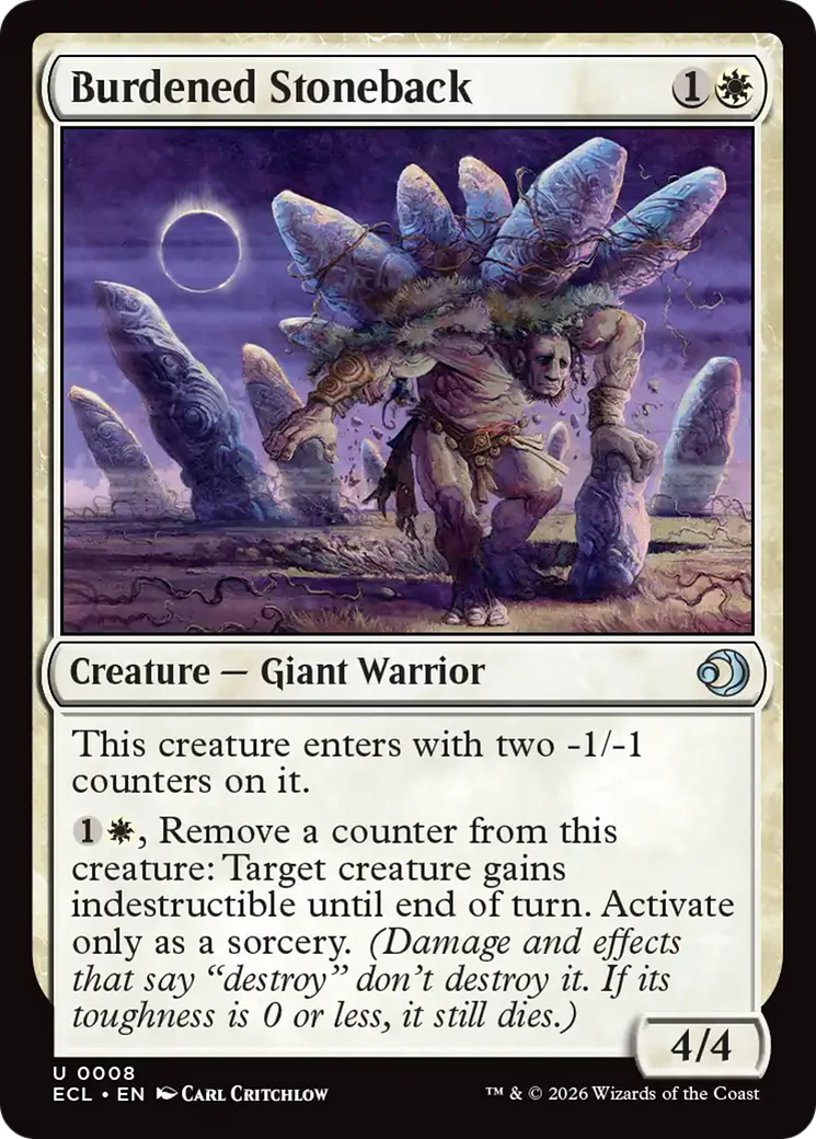 Burdened Stoneback (ECL)