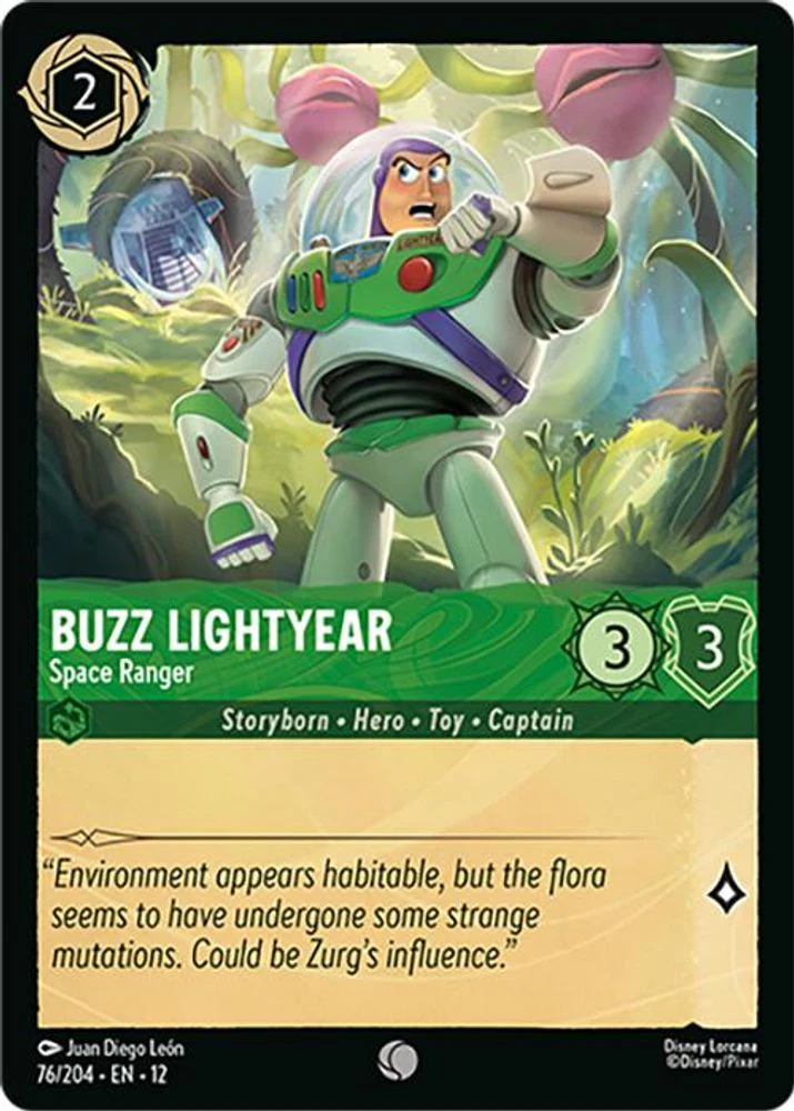 Buzz Lightyear (Space Ranger) - 76/204 - Common