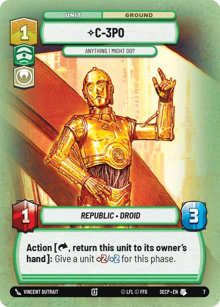 C-3PO - Anything I Might Do? - 7 - Uncommon