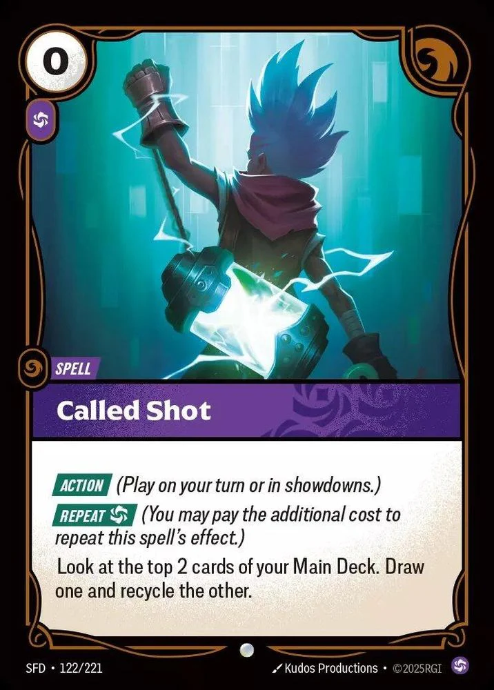 Called Shot - 122/221 - Common
