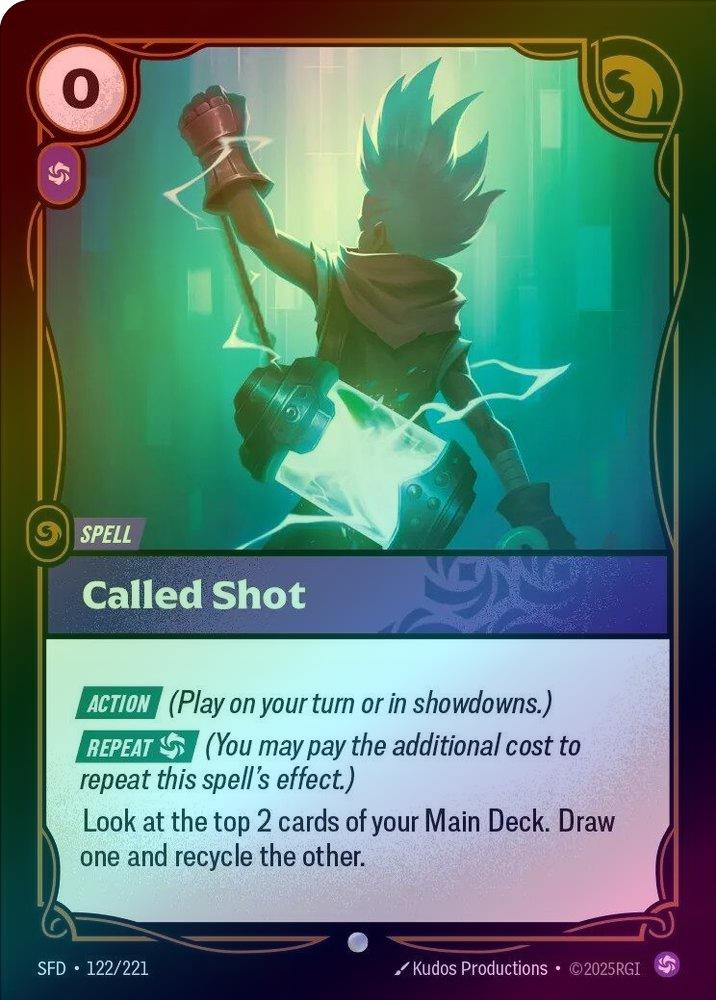 Called Shot - 122/221 - Common (Foil)