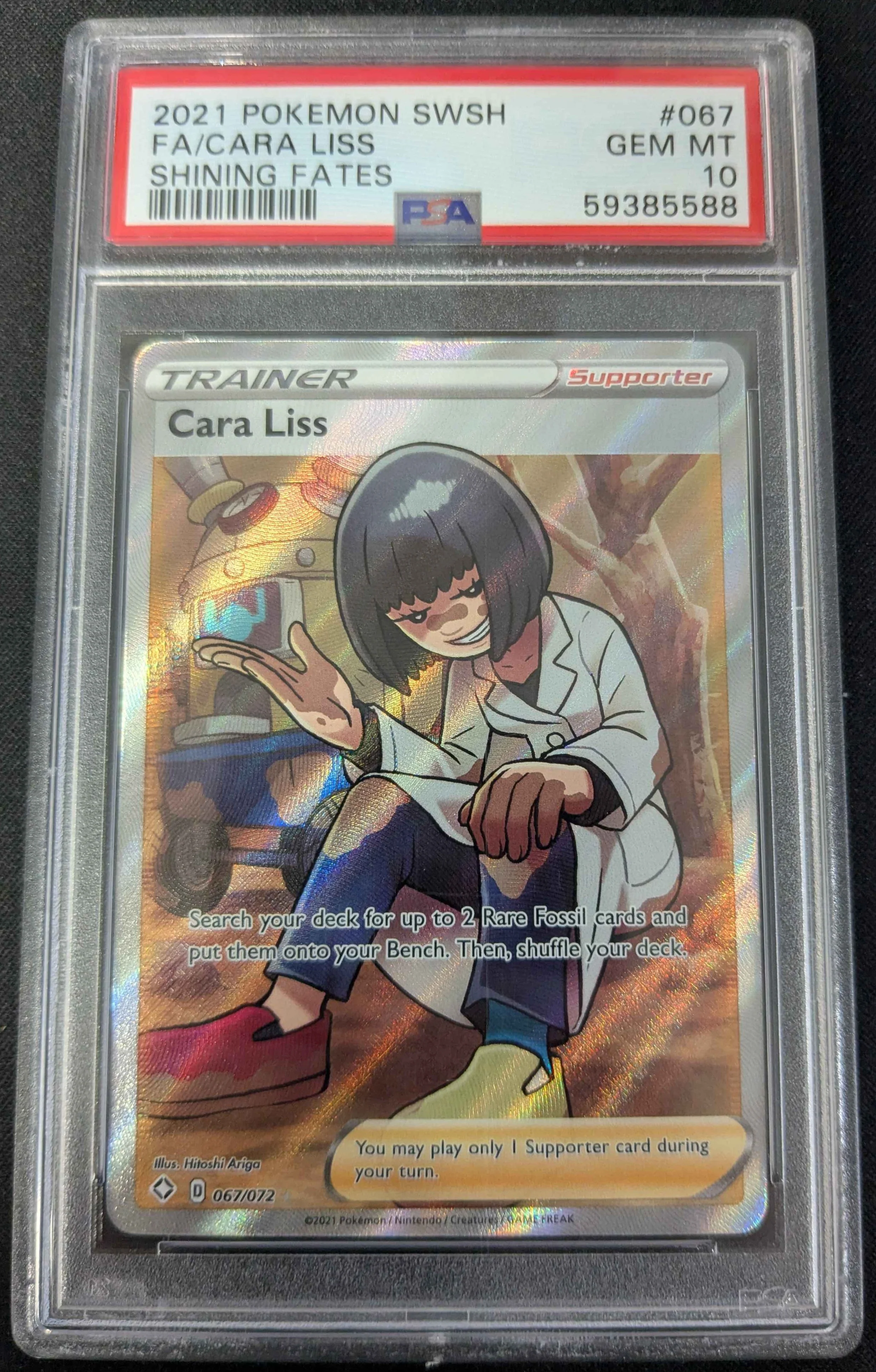 Cara Liss - Shining Fates - Full Art - PSA 10 GEM MT