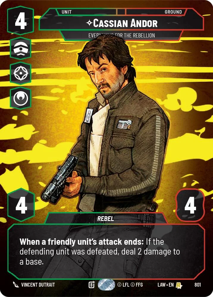Cassian Andor - Everything for the Rebellion (Prestige) - 801 - Rare