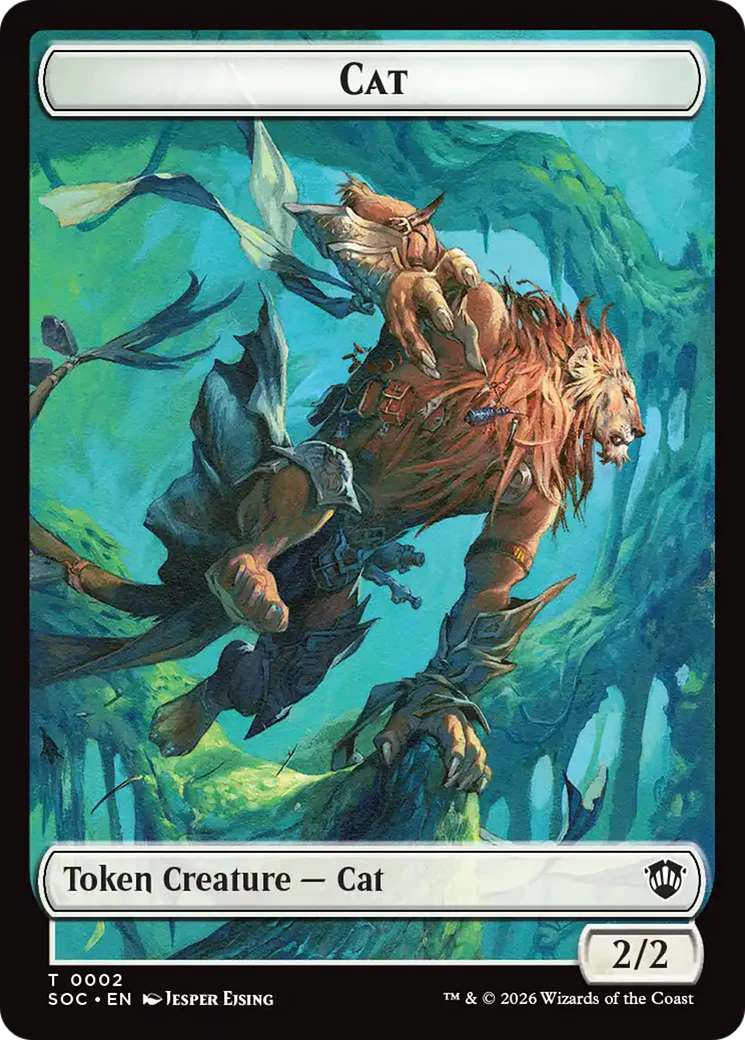 Cat // Inkling Token (TSOC)