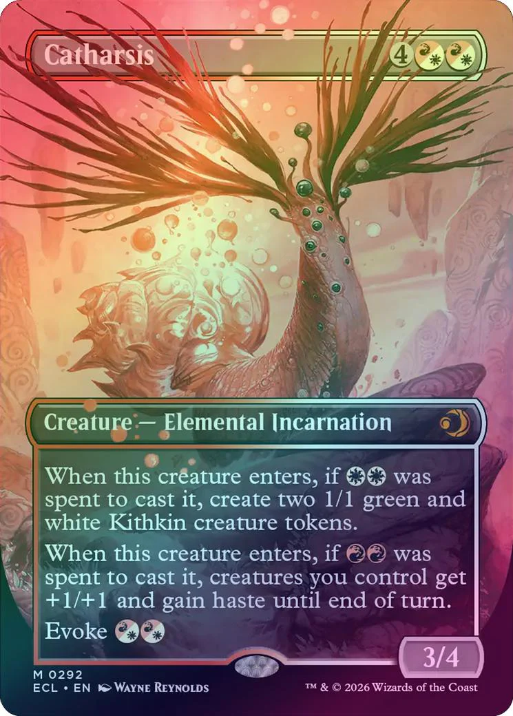 Catharsis - Borderless (Foil) (ECL)