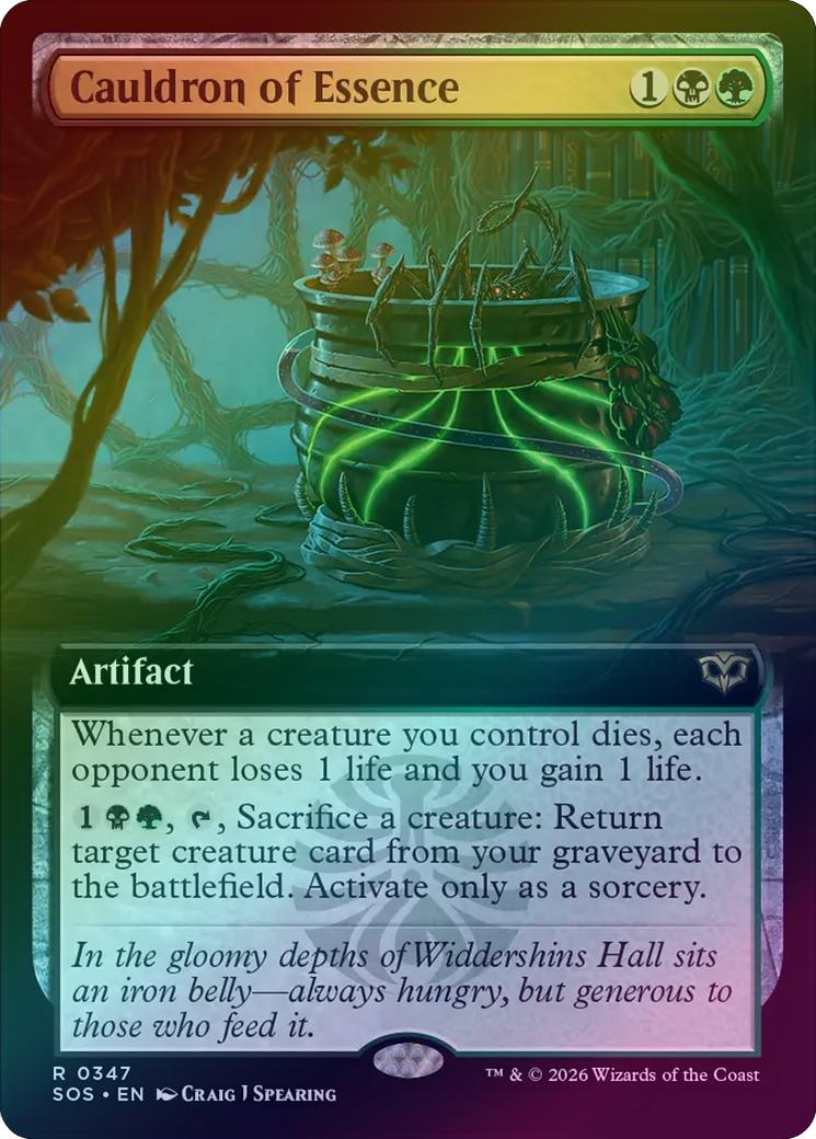 Cauldron of Essence - Extended Art (Foil) (SOS)