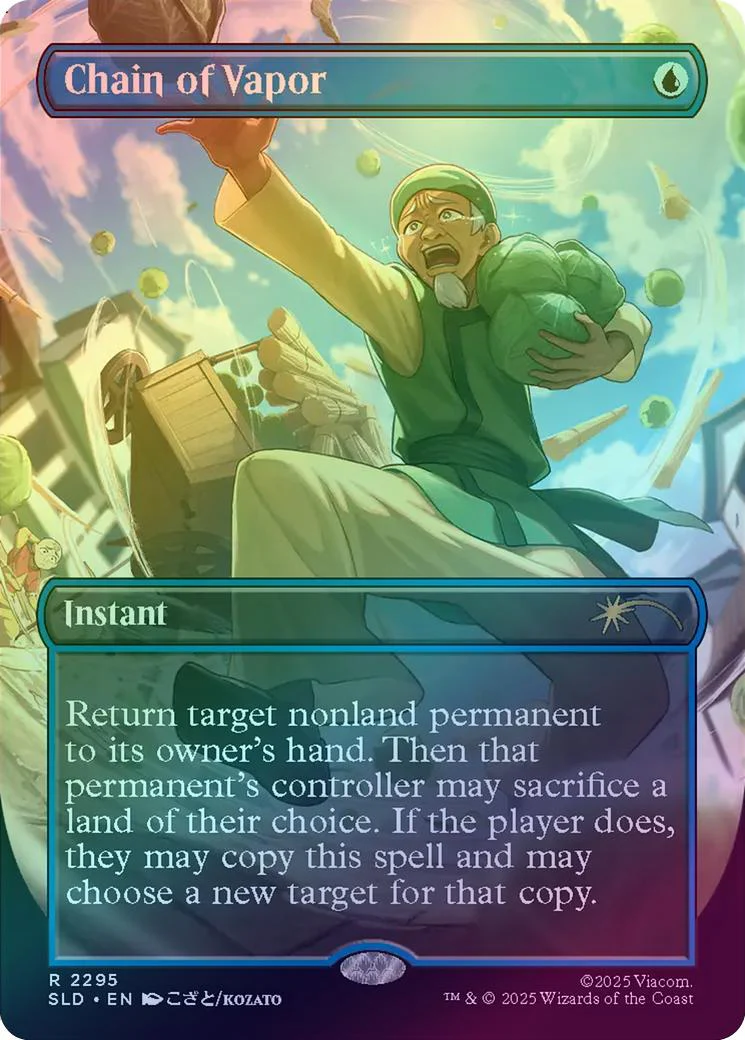 Chain of Vapor - ATLA: MY CABBAGES! (Rainbow Foil) (SLD)