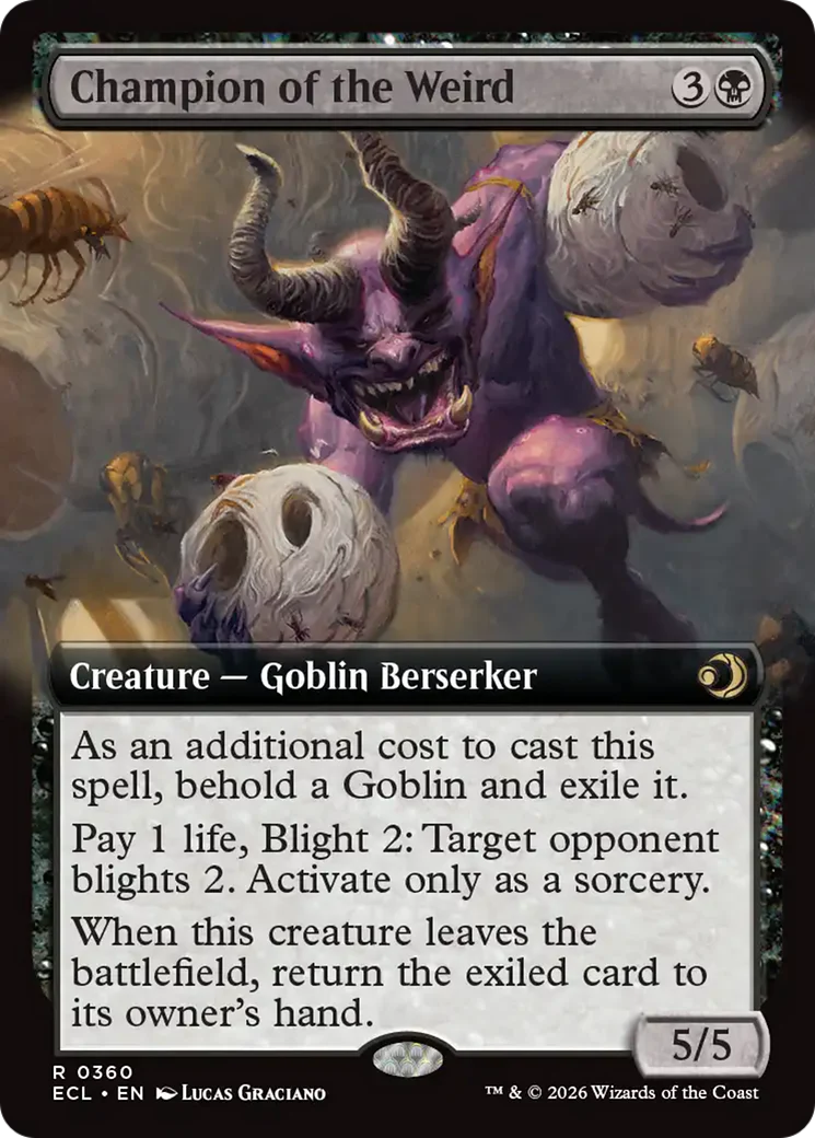 Champion of the Weird - Extended Art (ECL)