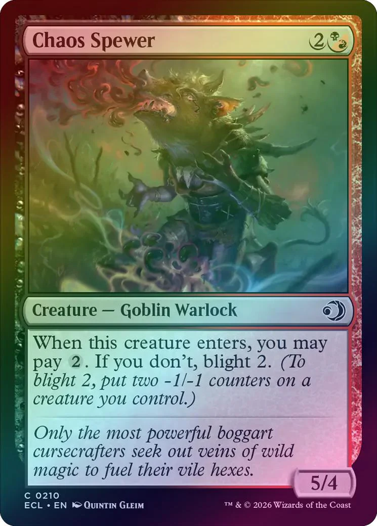 Chaos Spewer (Foil) (ECL)