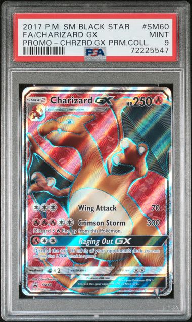 Charizard GX - Charizard GX PRM.COLL - SM Promo - PSA MINT 9