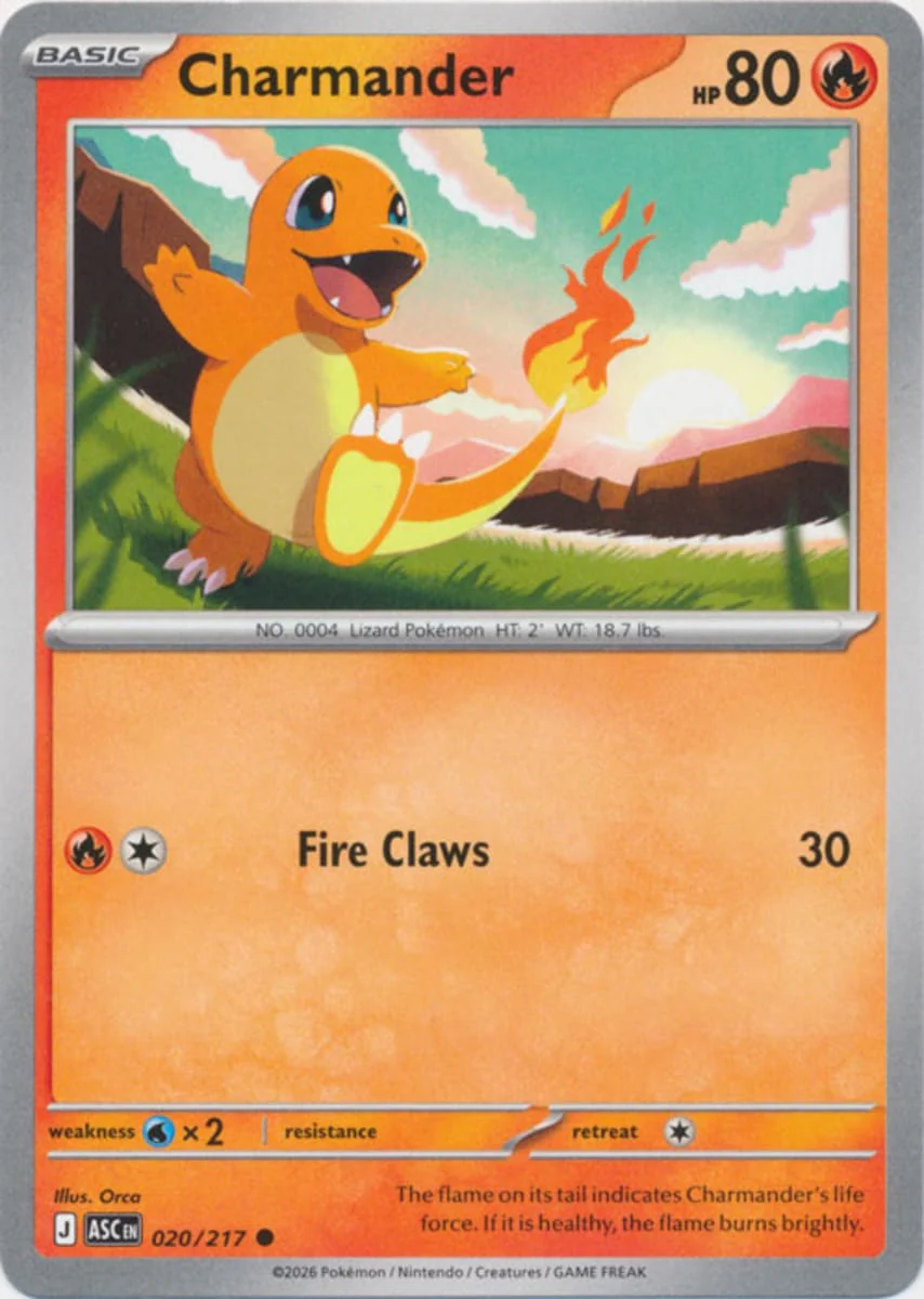 Charmander - 020/217 - Common