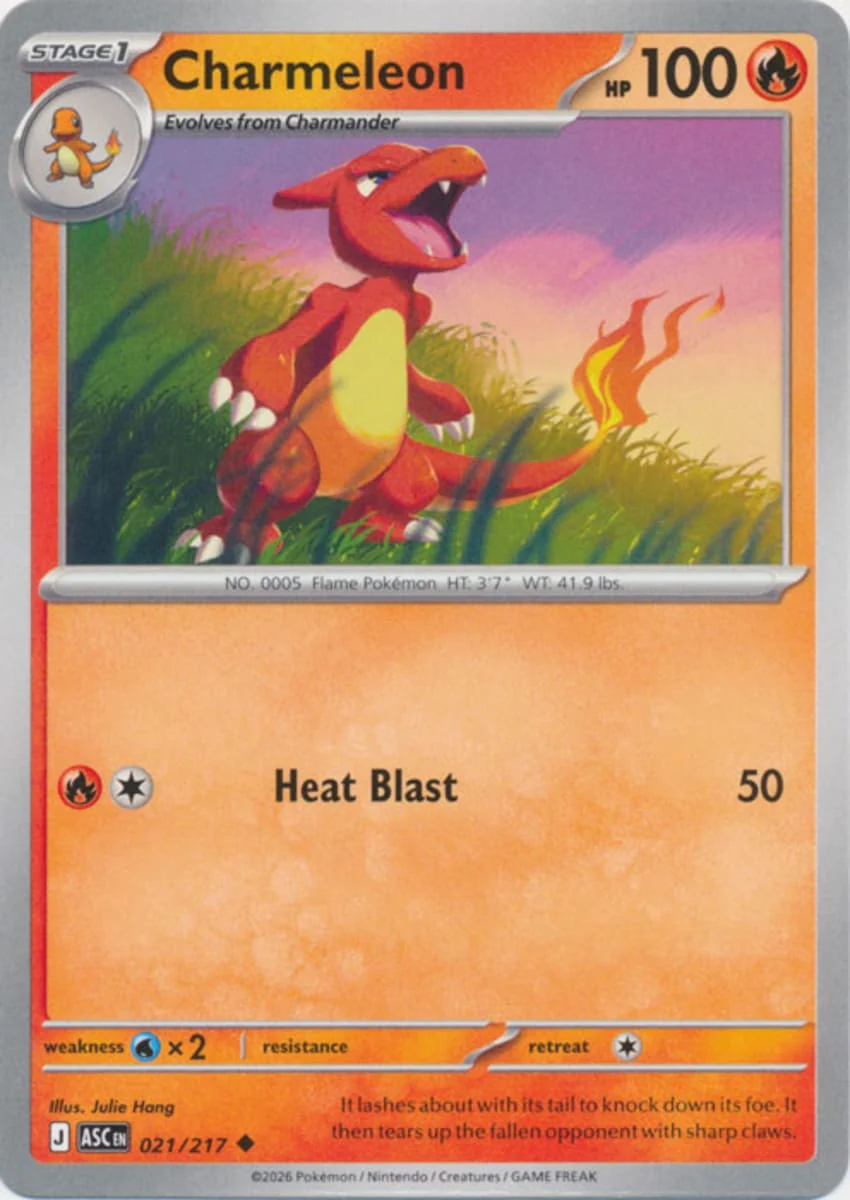 Charmeleon - 021/217 - Uncommon