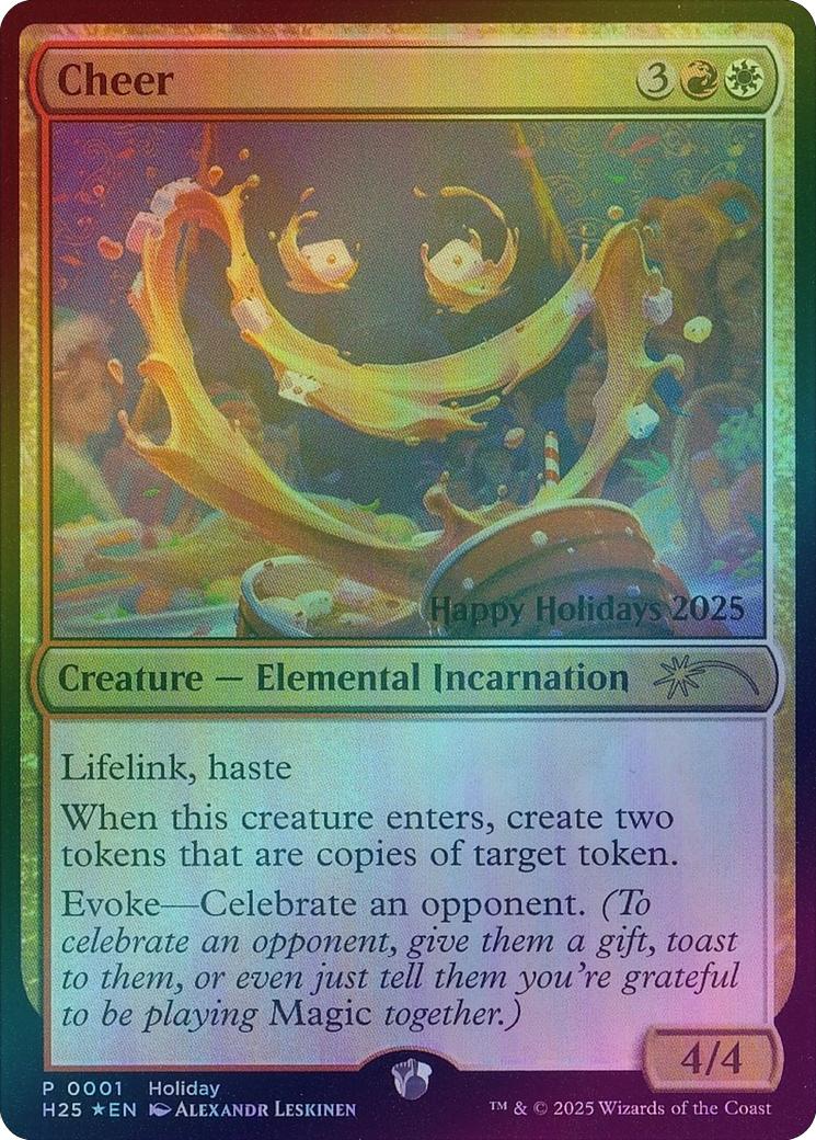 Cheer - Happy Holidays Promo (Foil) (HHO)