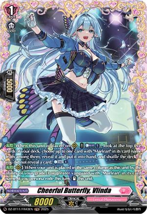 Cheerful Butterfly, Vlinda (FR) - DZ-BT11/FR43EN - Frame Rare