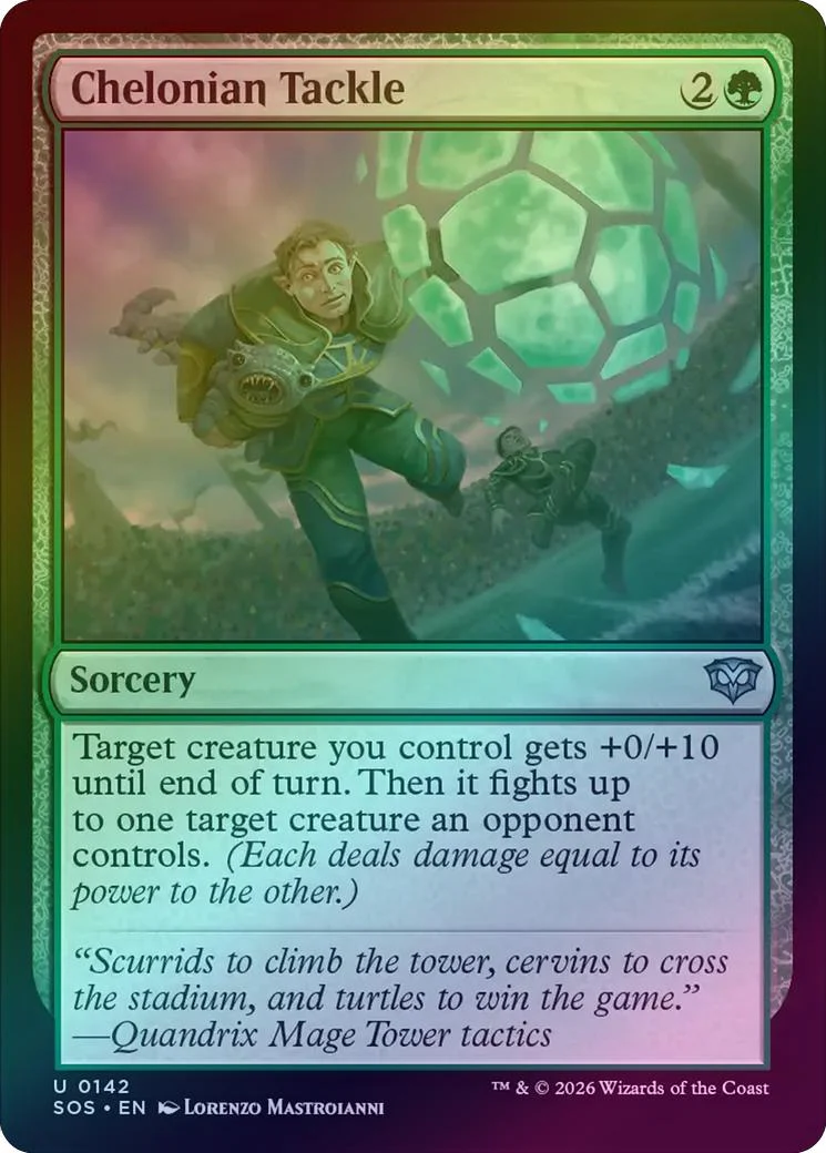Chelonian Tackle (Foil) (SOS)