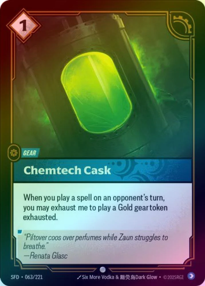 Chemtech Cask - 063/221 - Common (Foil)