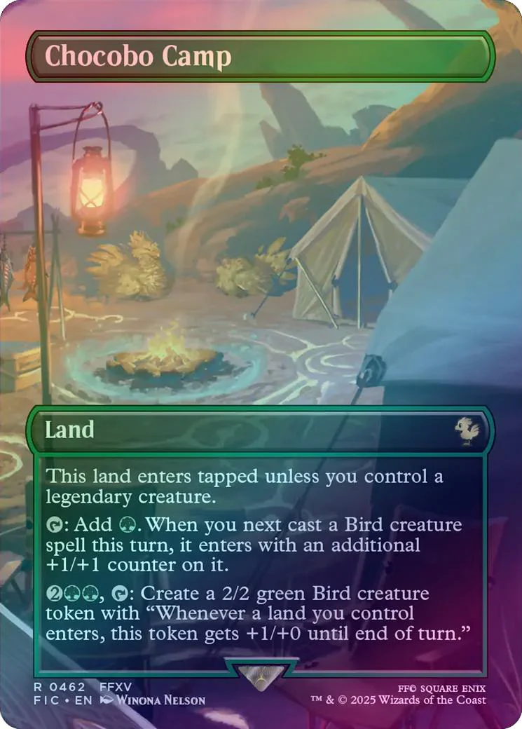 Chocobo Camp - Borderless (Foil) (FIC)