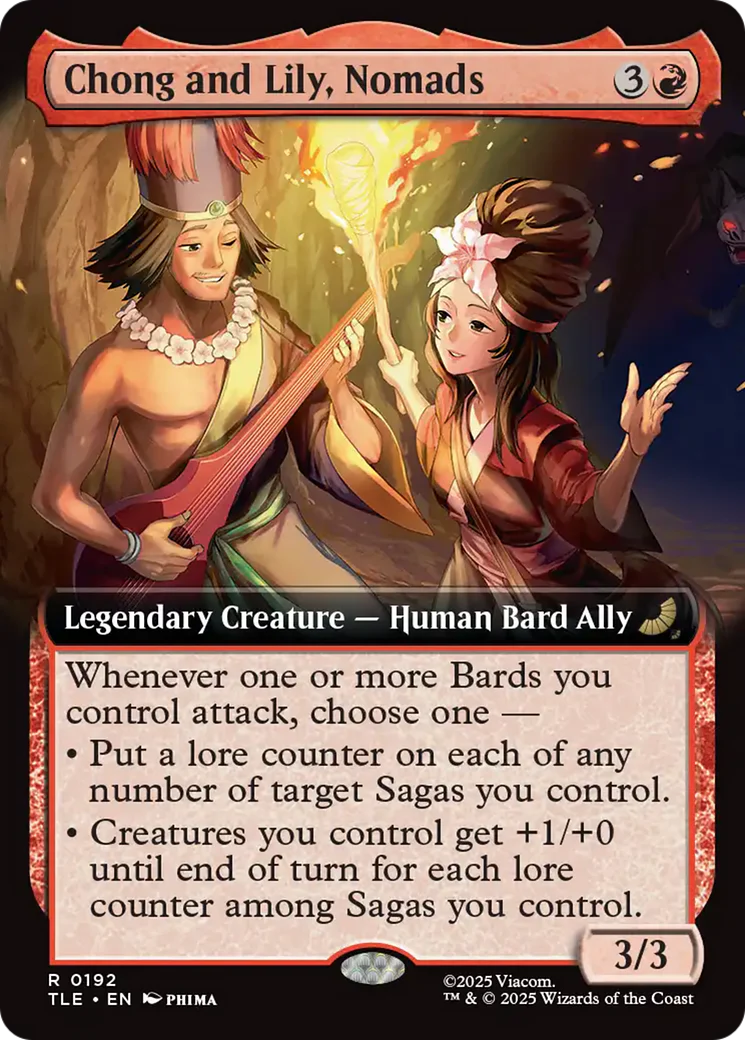 Chong and Lily, Nomads - Extended Art (TLE)