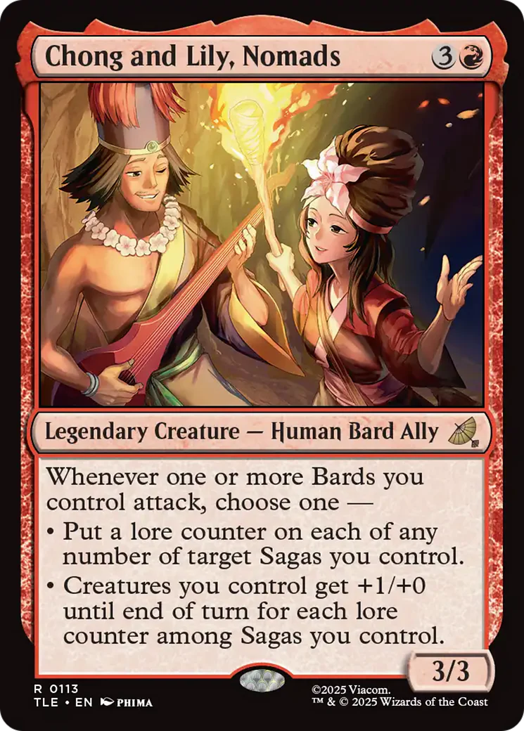 Chong and Lily, Nomads (TLE)