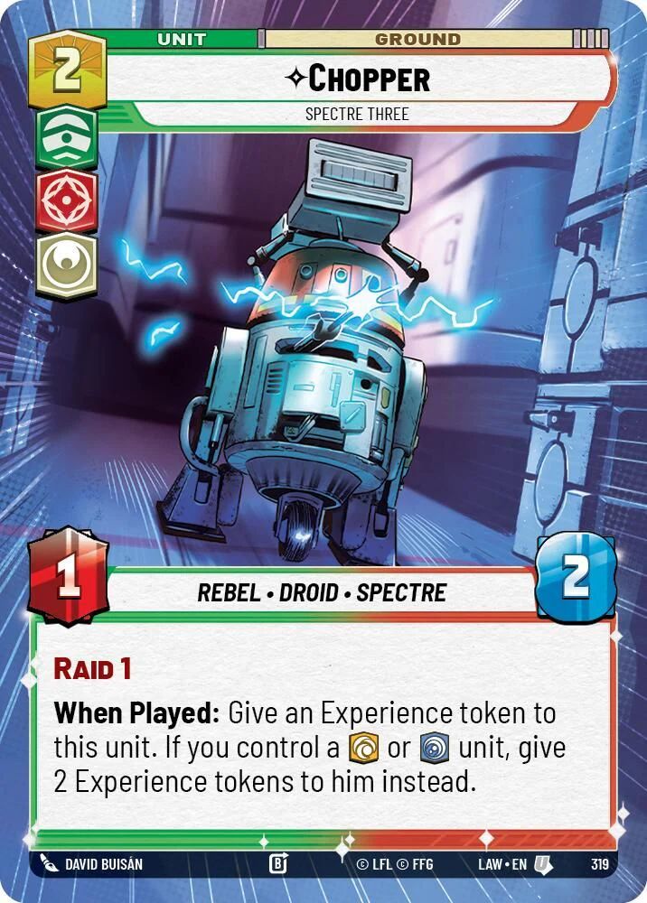 Chopper - Spectre Three (Hyperspace) - 319 - Uncommon