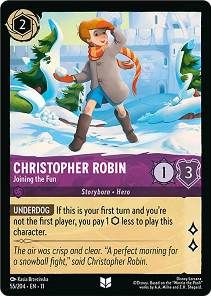 Christopher Robin (Joining the Fun) - 55/204 - Uncommon