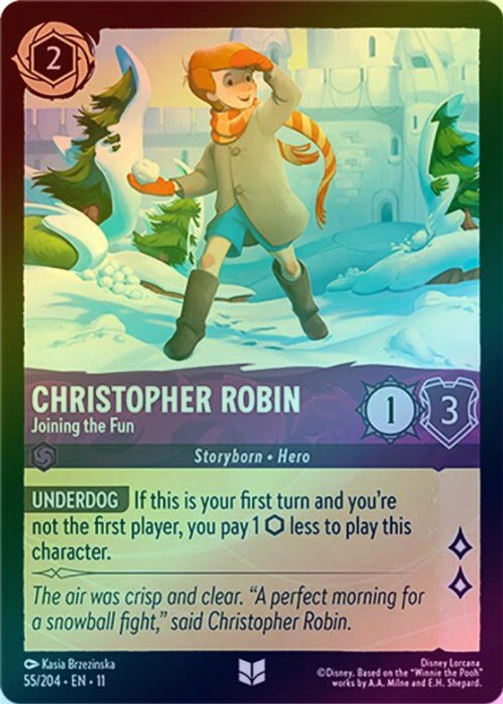 Christopher Robin (Joining the Fun) - 55/204 - Uncommon (Foil)