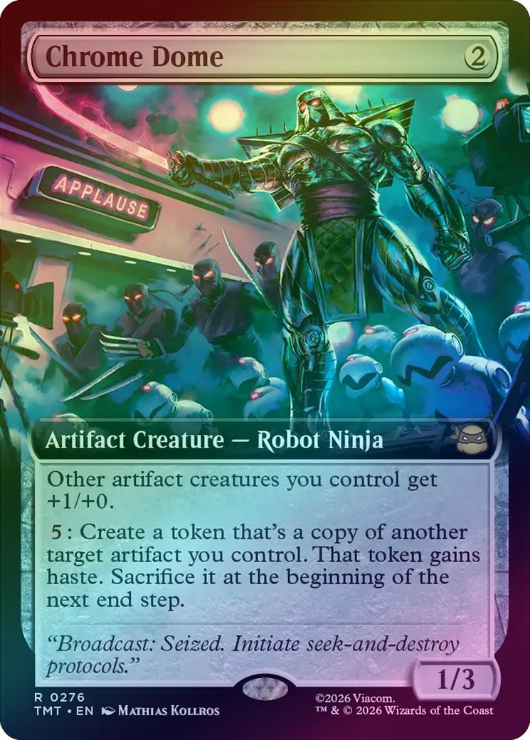 Chrome Dome - Extended Art (Foil) (TMT)