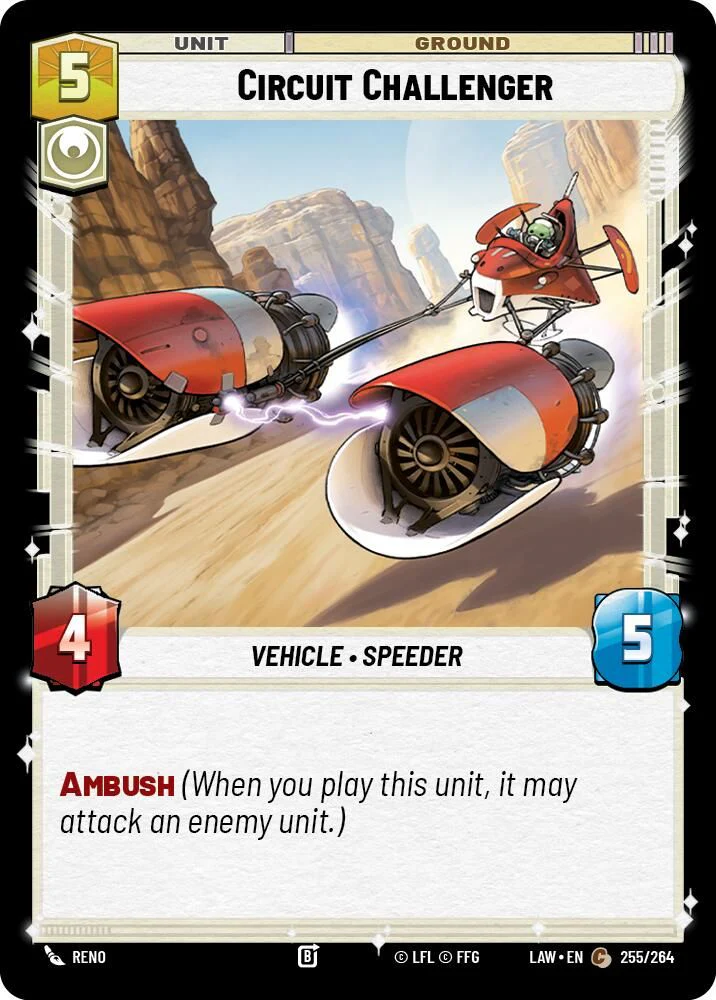 Circuit Challenger - 255/264 - Common