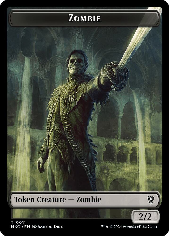 Salamander Warrior // Zombie Token (TMKC) - Image 2